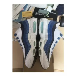 에어맥스 95 흰파남 흰파검 레더 1997