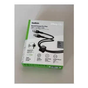 미개봉 벨킨 2m c to c 케이블 블랙 디즈니 에디션